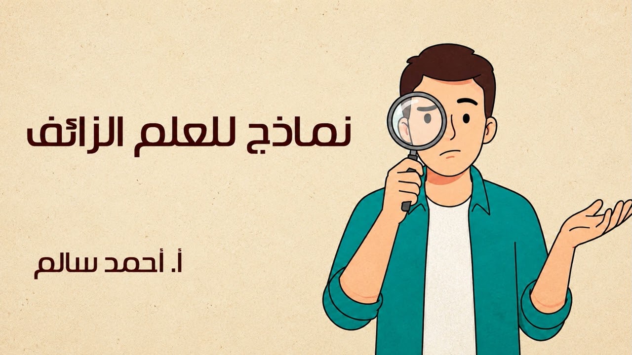 نماذج للعلم الزائف